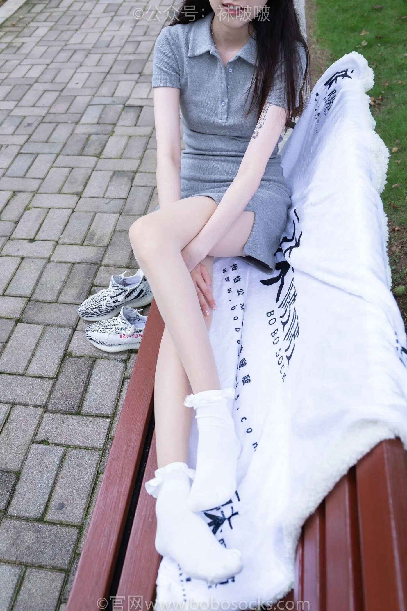 [BoBoSocks袜啵啵]NO.019 稚予-椰子、白棉袜、肉丝 [147P]插图6